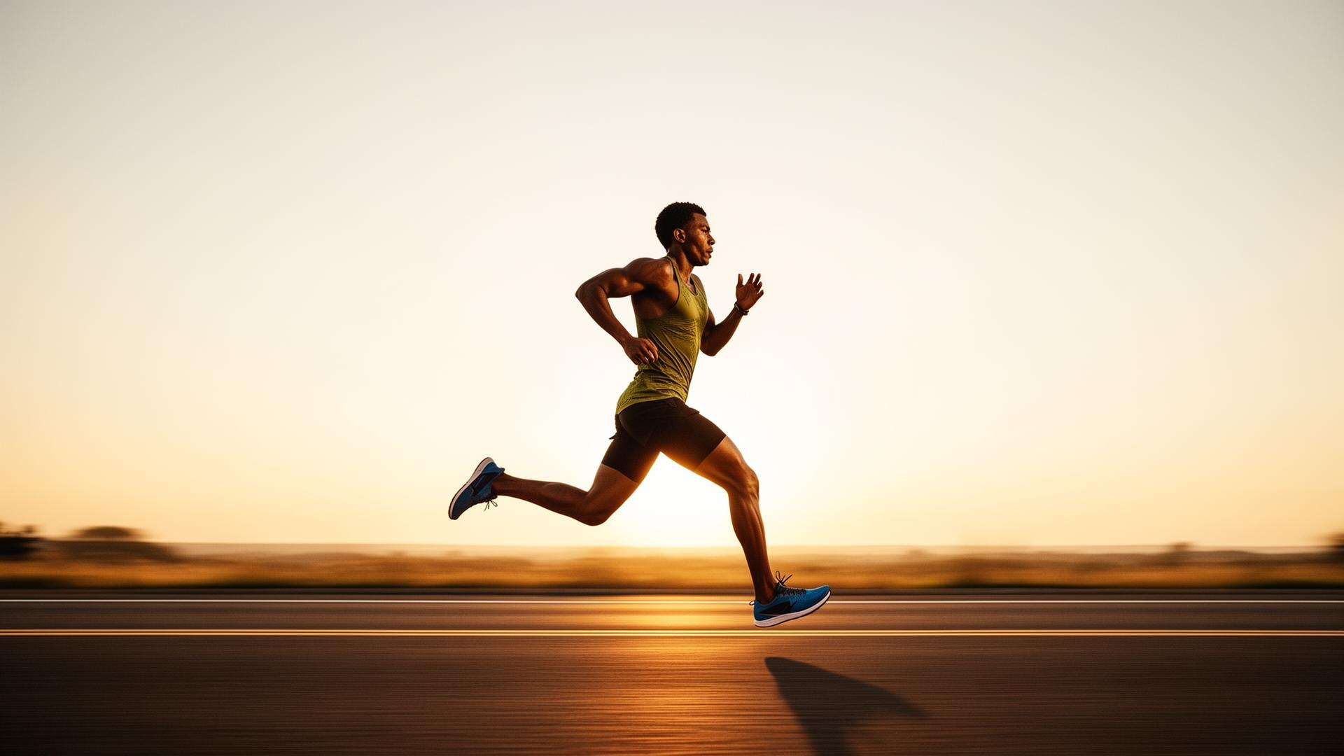 Athlete in recovery breathwork moment